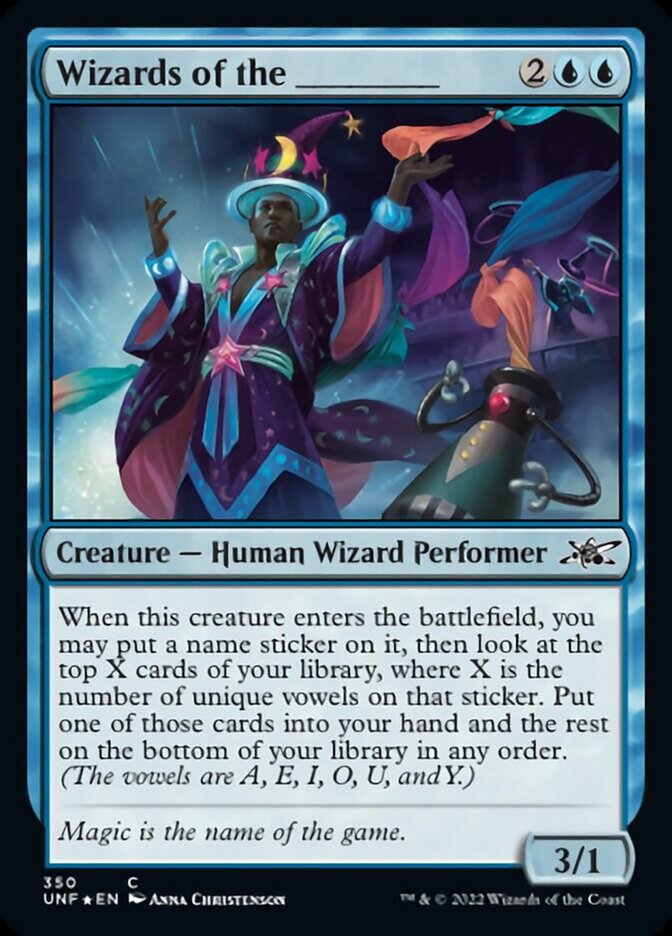 Wizards of the _____ (Galaxy Foil) [Unfinity] - Magic: The Gathering - Card Brawlers | Quebec | Canada |
