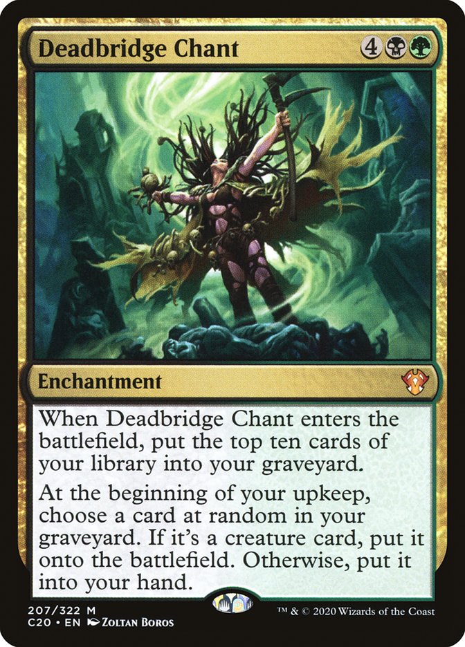 Deadbridge Chant [Commander 2020] - Magic: The Gathering - Card Brawlers | Quebec | Canada |