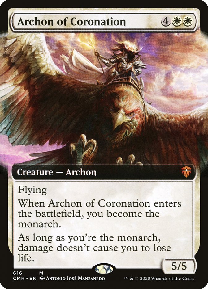 Archon of Coronation (Extended Art) [Commander Legends] - Magic: The Gathering - Card Brawlers | Quebec | Canada |
