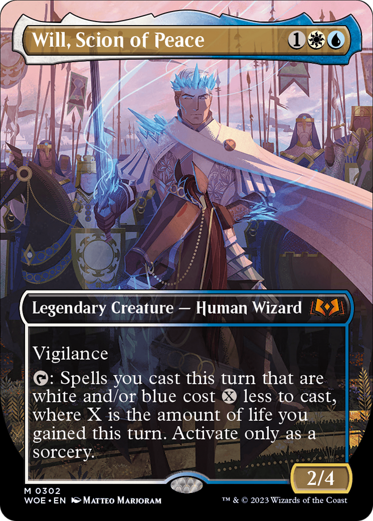Will, Scion of Peace (Borderless Alternate Art) [Wilds of Eldraine] - Magic: The Gathering - Card Brawlers | Quebec | Canada |