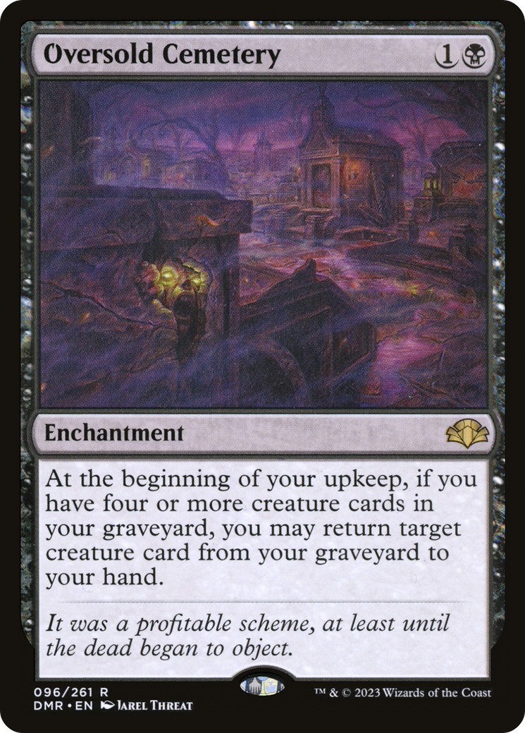 Oversold Cemetery [Dominaria Remastered] - Magic: The Gathering - Card Brawlers | Quebec | Canada |