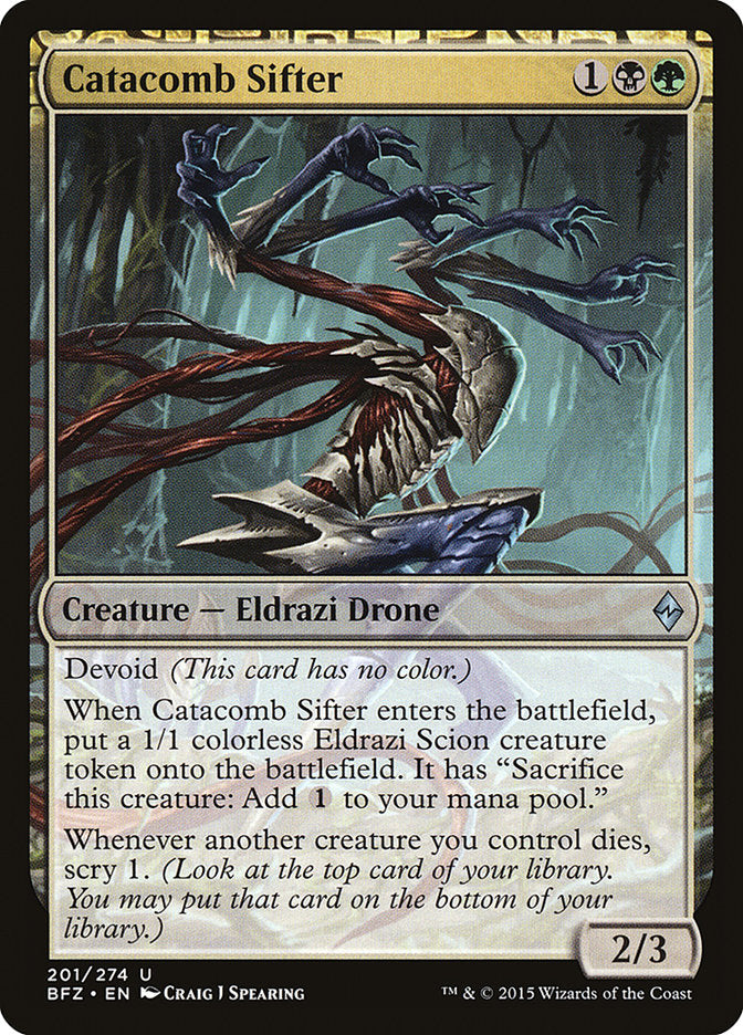 Catacomb Sifter [Battle for Zendikar] - Magic: The Gathering - Card Brawlers | Quebec | Canada |