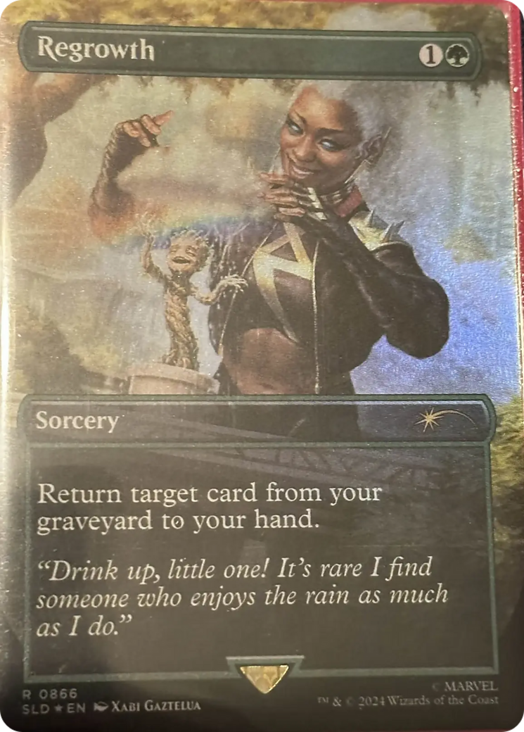 Regrowth (Rainbow Foil) [Secret Lair Drop Series] - Magic: The Gathering - Card Brawlers | Quebec | Canada |