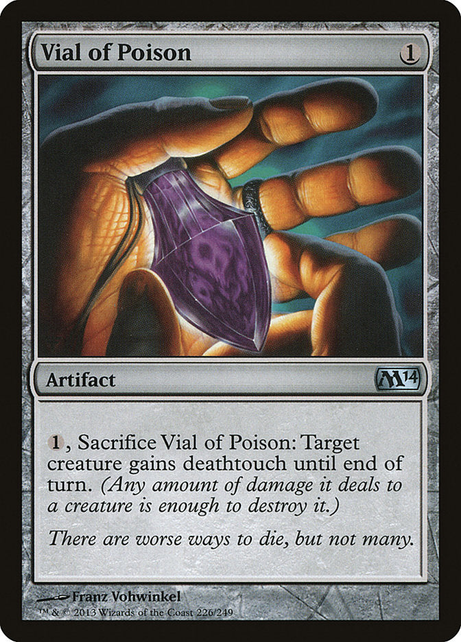 Vial of Poison [Magic 2014] - Magic: The Gathering - Card Brawlers | Quebec | Canada |