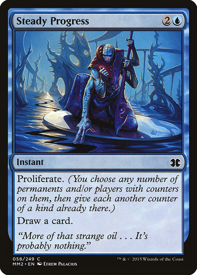 Steady Progress [Modern Masters 2015] - Magic: The Gathering - Card Brawlers | Quebec | Canada |