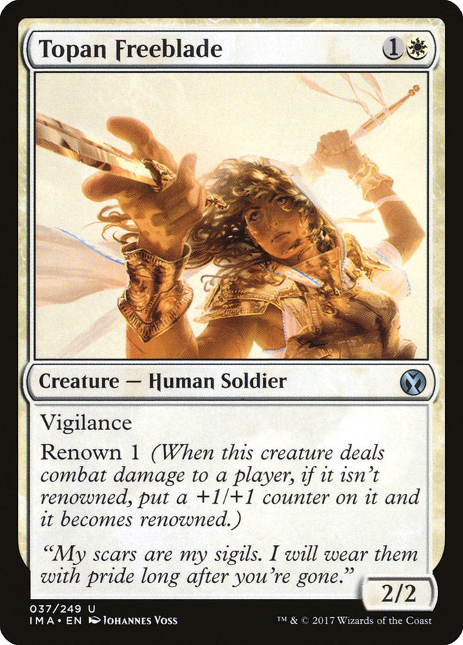 Topan Freeblade [Iconic Masters] - Magic: The Gathering - Card Brawlers | Quebec | Canada |