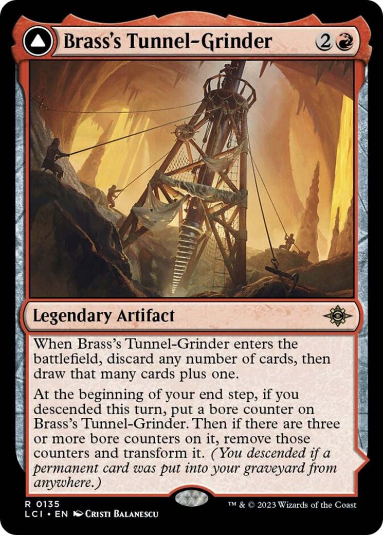 Brass's Tunnel-Grinder // Tecutlan, The Searing Rift [The Lost Caverns of Ixalan] - Magic: The Gathering - Card Brawlers | Quebec | Canada |