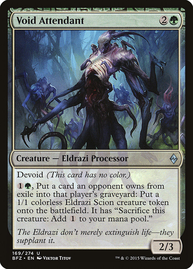 Void Attendant [Battle for Zendikar] - Magic: The Gathering - Card Brawlers | Quebec | Canada |