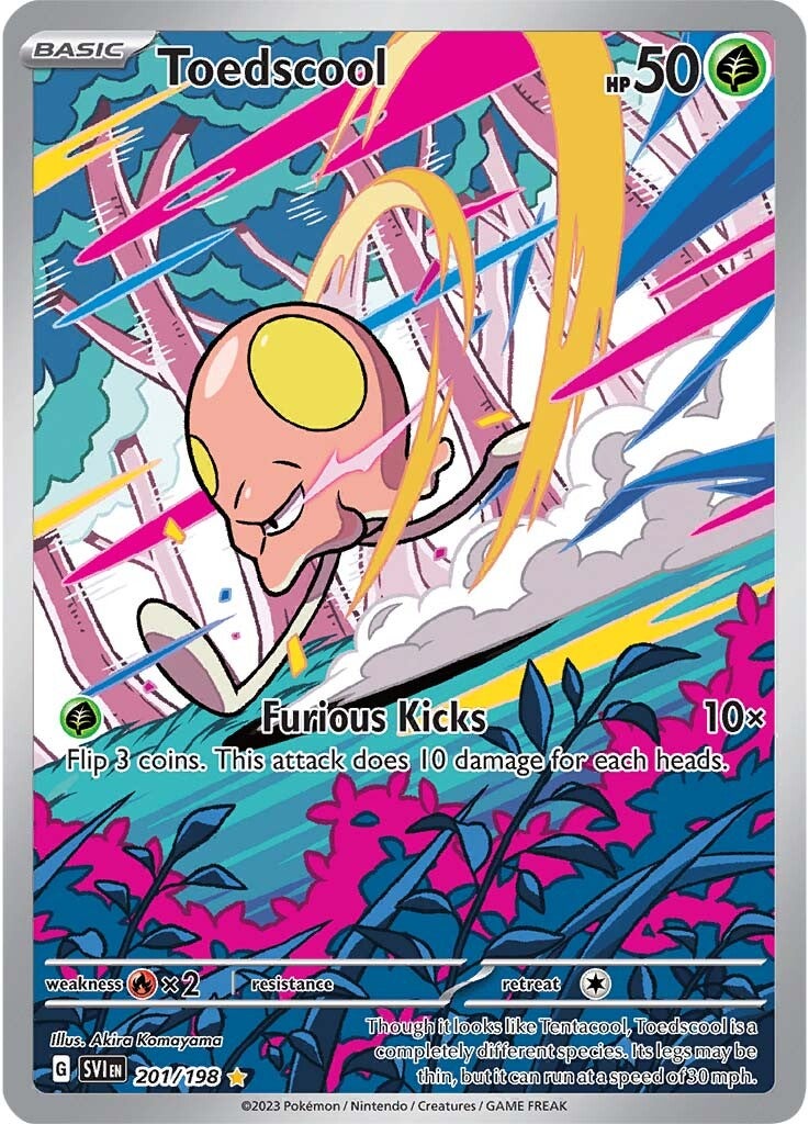 Toedscool (201/198) [Scarlet & Violet: Base Set] - Pokémon - Card Brawlers | Quebec | Canada |