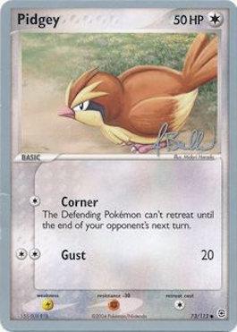 Pidgey (73/112) (Eeveelutions - Jimmy Ballard) [World Championships 2006] - Pokémon - Card Brawlers | Quebec | Canada |