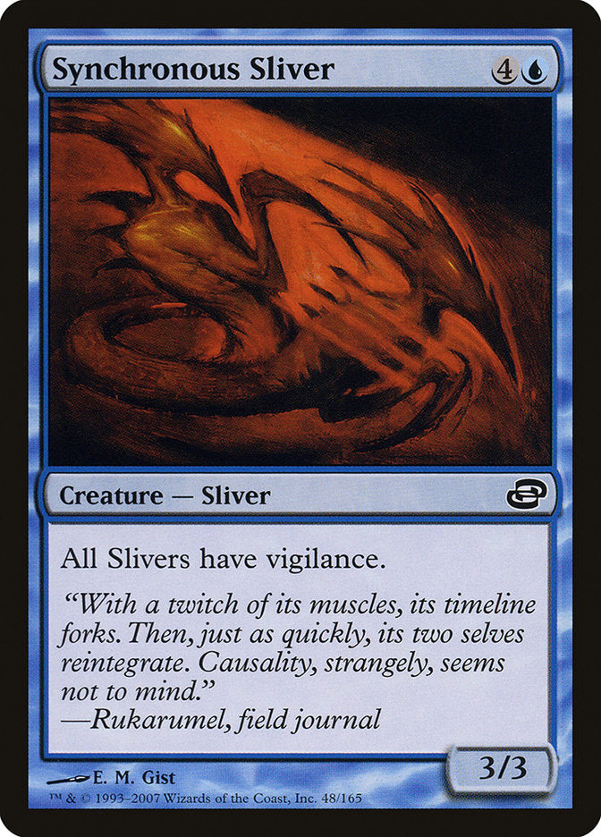 Synchronous Sliver [Planar Chaos] - Magic: The Gathering - Card Brawlers | Quebec | Canada |