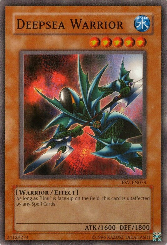 Deepsea Warrior [PSV-EN079] Common - Yu-Gi-Oh! - Card Brawlers | Quebec | Canada |