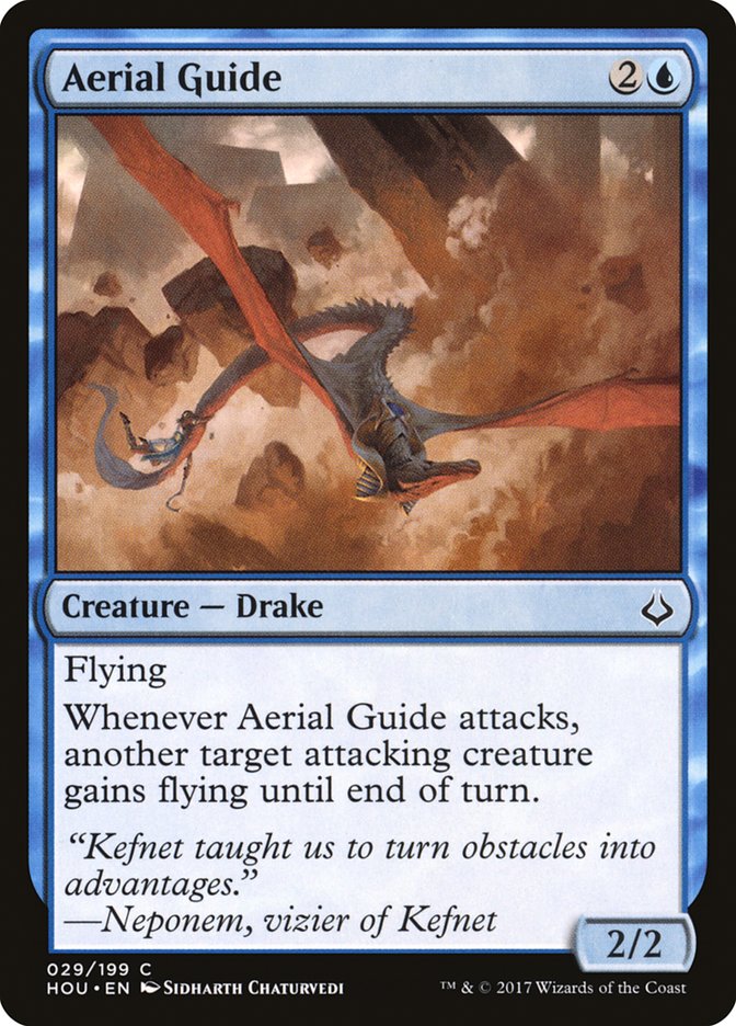 Aerial Guide [Hour of Devastation] - Magic: The Gathering - Card Brawlers | Quebec | Canada |