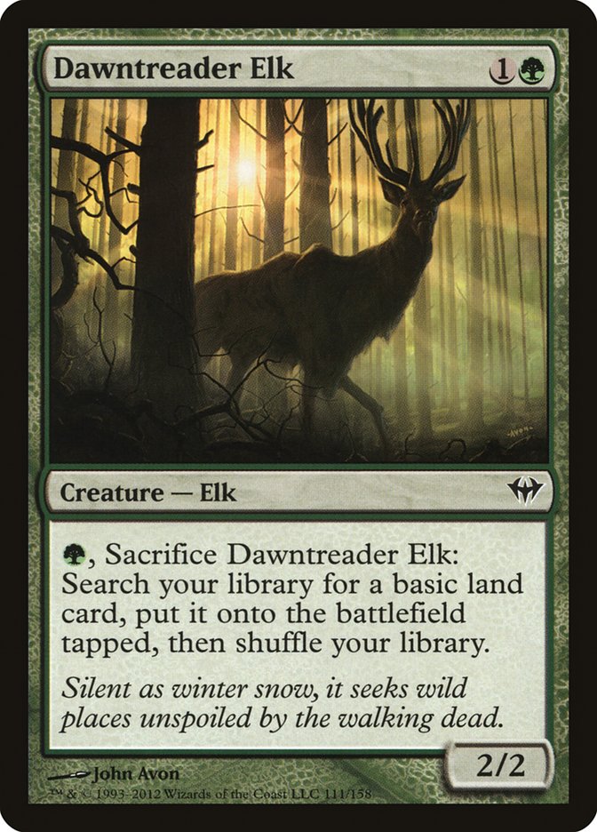 Dawntreader Elk [Dark Ascension] - Magic: The Gathering - Card Brawlers | Quebec | Canada |
