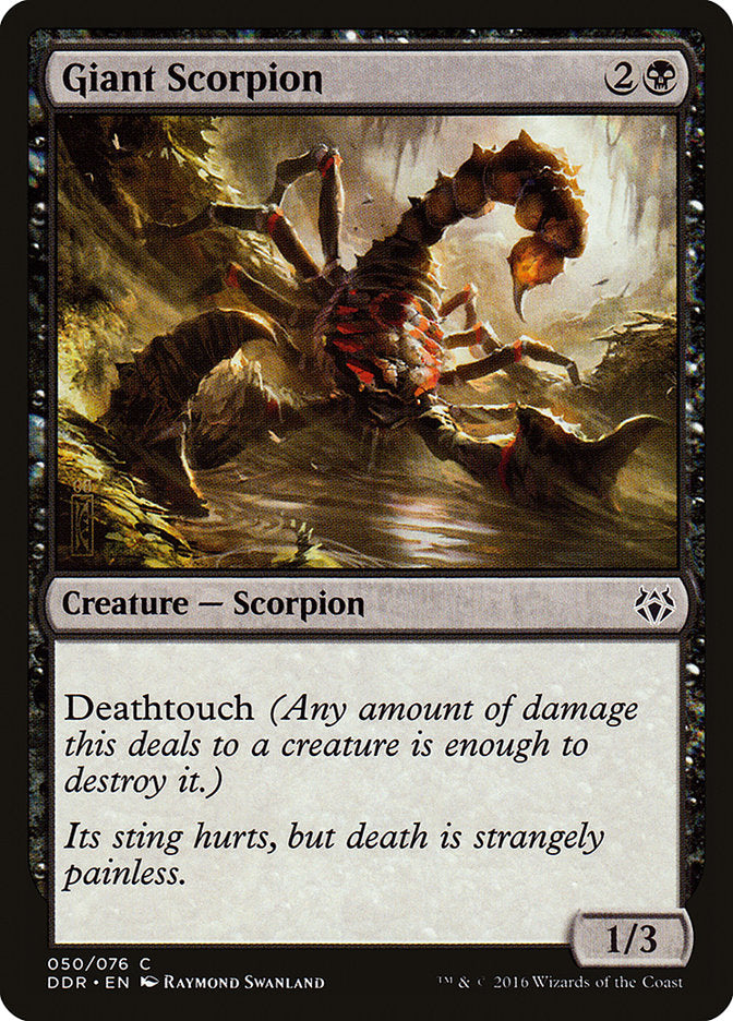 Giant Scorpion [Duel Decks: Nissa vs. Ob Nixilis] - Magic: The Gathering - Card Brawlers | Quebec | Canada |