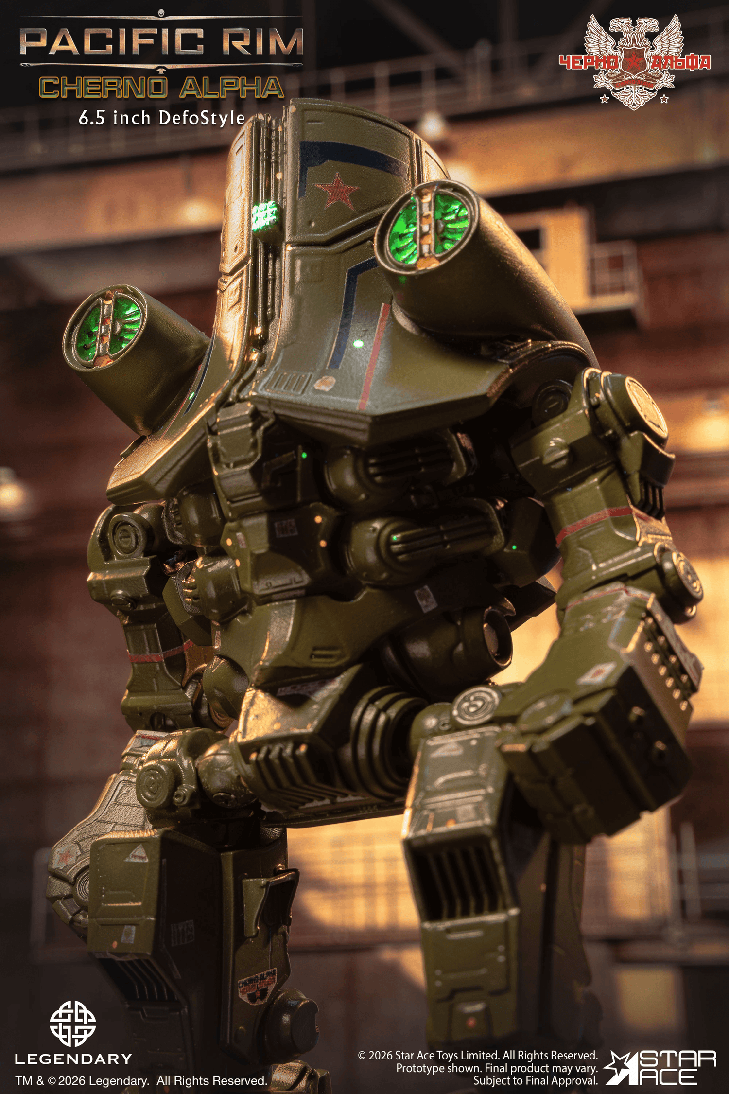 Star Ace - Pacific Rim – Cherno Alpha DefoStyle Figure - (PREORDER) December 15, 2026