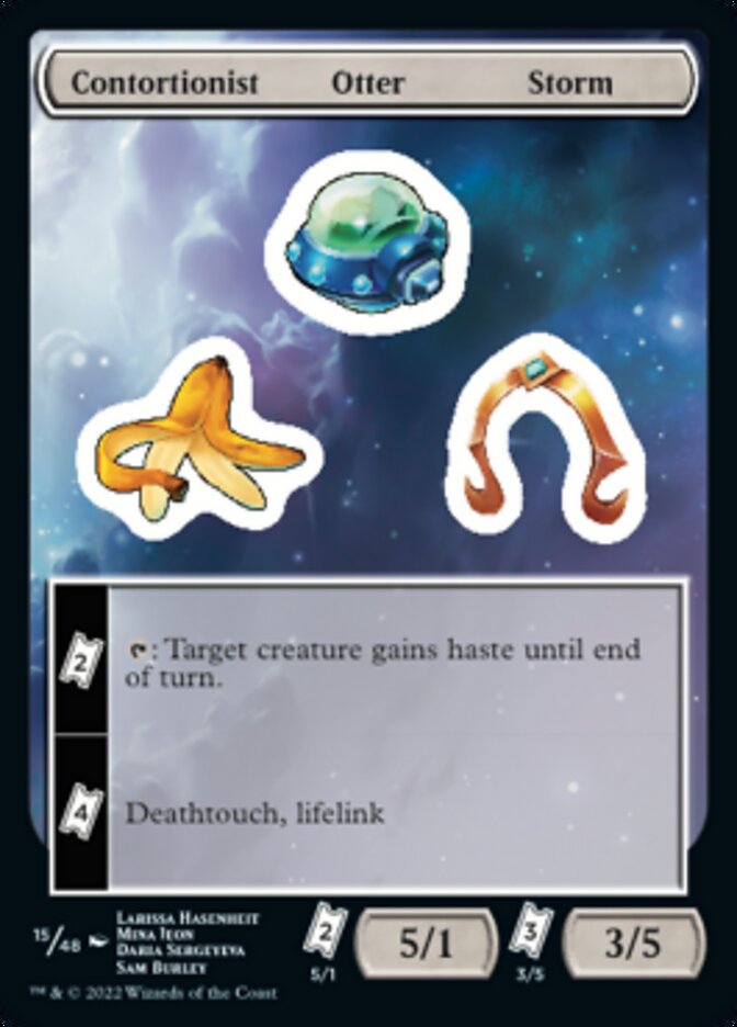 Contortionist Otter Storm [Unfinity Stickers] - Magic: The Gathering - Card Brawlers | Quebec | Canada |