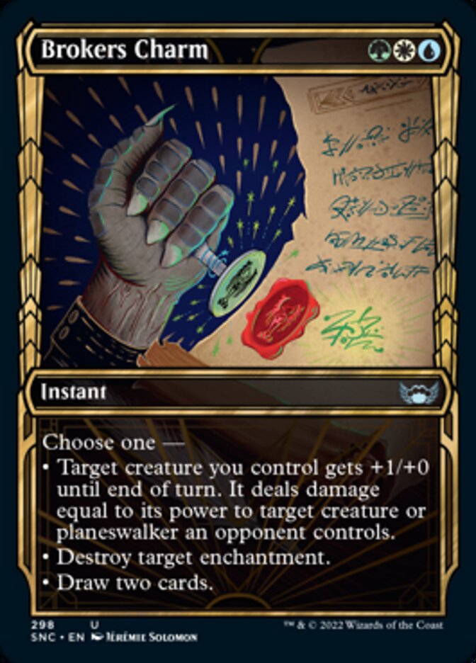 Brokers Charm (Showcase Golden Age) [Streets of New Capenna] - Magic: The Gathering - Card Brawlers | Quebec | Canada |