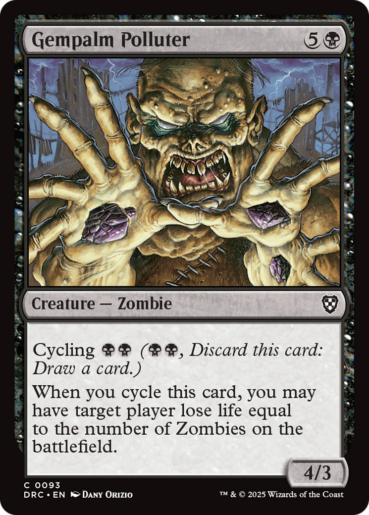 Gempalm Polluter [Aetherdrift Commander] - Magic: The Gathering - Card Brawlers | Quebec | Canada |