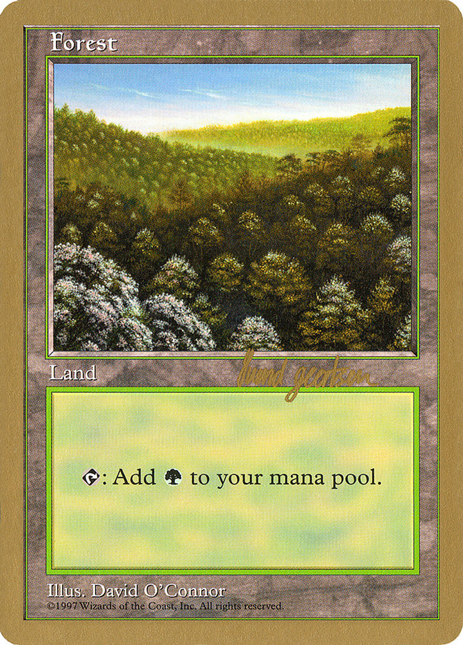 Forest (sg446) (Svend Geertsen) [World Championship Decks 1997] - Magic: The Gathering - Card Brawlers | Quebec | Canada |