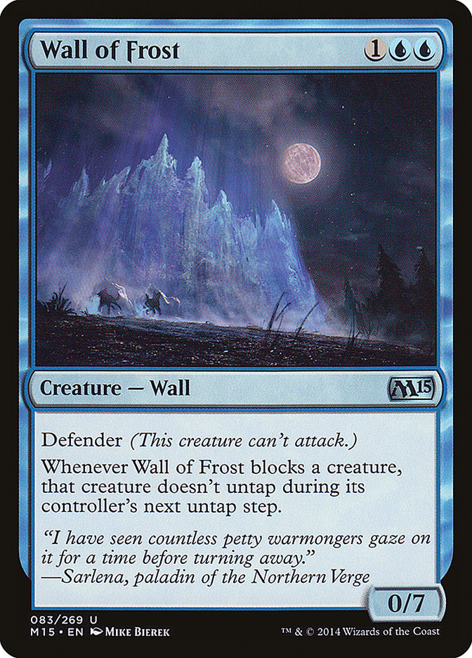 Wall of Frost [Magic 2015] - Magic: The Gathering - Card Brawlers | Quebec | Canada |