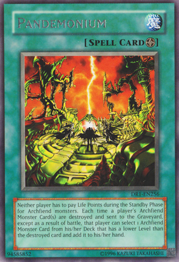 Pandemonium [DR1-EN256] Rare - Yu-Gi-Oh! - Card Brawlers | Quebec | Canada |