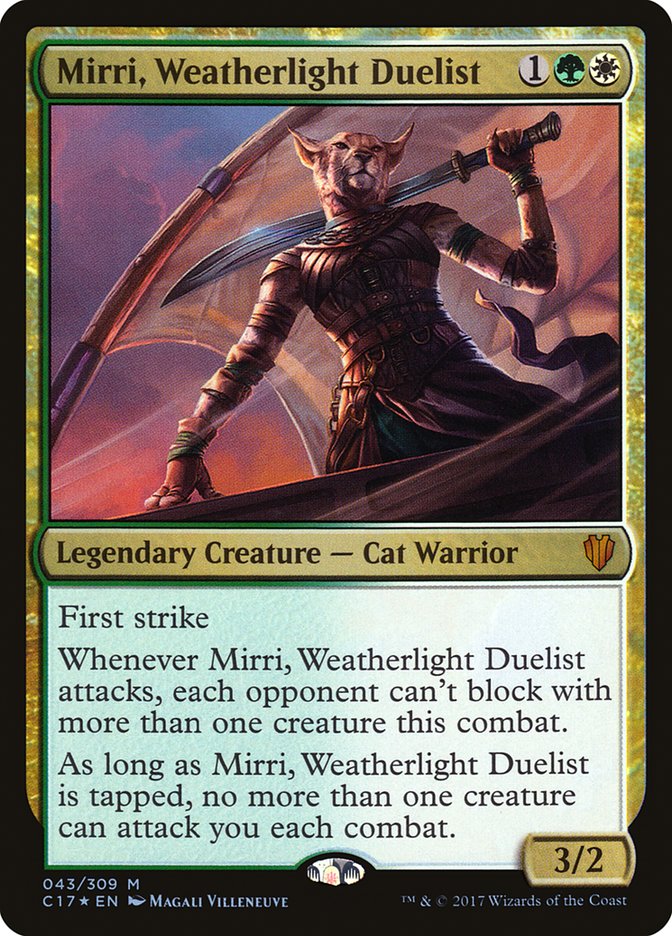 Mirri, Weatherlight Duelist [Commander 2017] - Magic: The Gathering - Card Brawlers | Quebec | Canada |