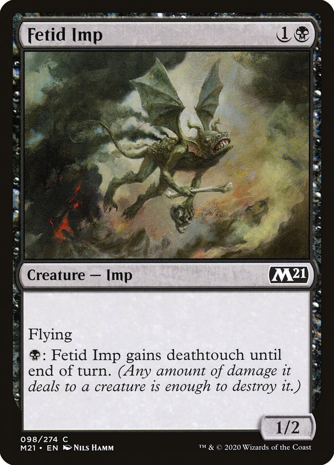 Fetid Imp [Core Set 2021] - Magic: The Gathering - Card Brawlers | Quebec | Canada |