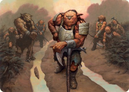 Hobgoblin Bandit Lord Art Card [Dungeons & Dragons: Adventures in the Forgotten Realms Art Series] - Magic: The Gathering - Card Brawlers | Quebec | Canada |