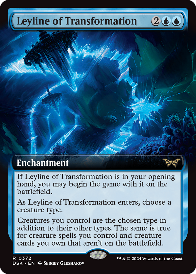Leyline of Transformation (Extended Art) [Duskmourn: House of Horror] - Magic: The Gathering - Card Brawlers | Quebec | Canada |