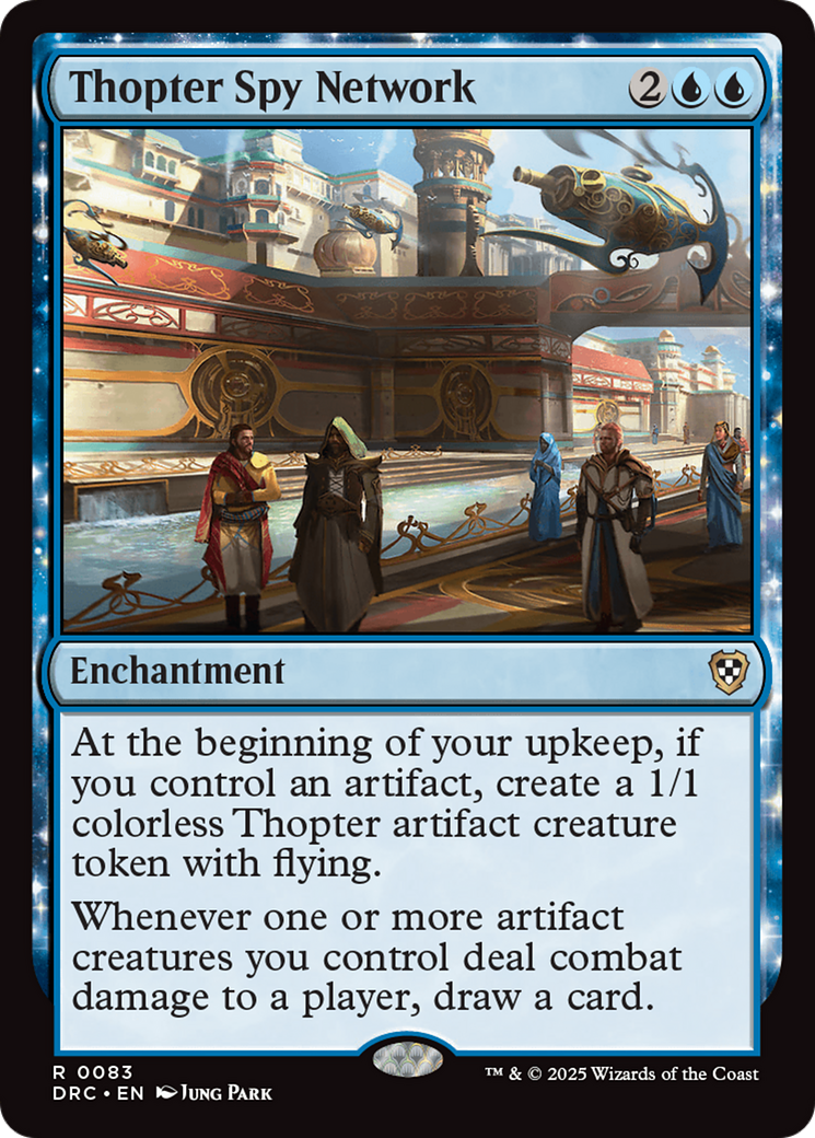 Thopter Spy Network [Aetherdrift Commander] - Magic: The Gathering - Card Brawlers | Quebec | Canada |
