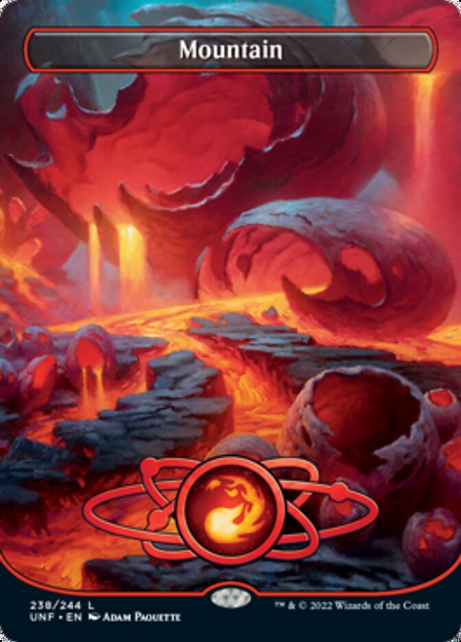 Mountain (238) (Planetary Space-ic Land) [Unfinity] - Magic: The Gathering - Card Brawlers | Quebec | Canada |