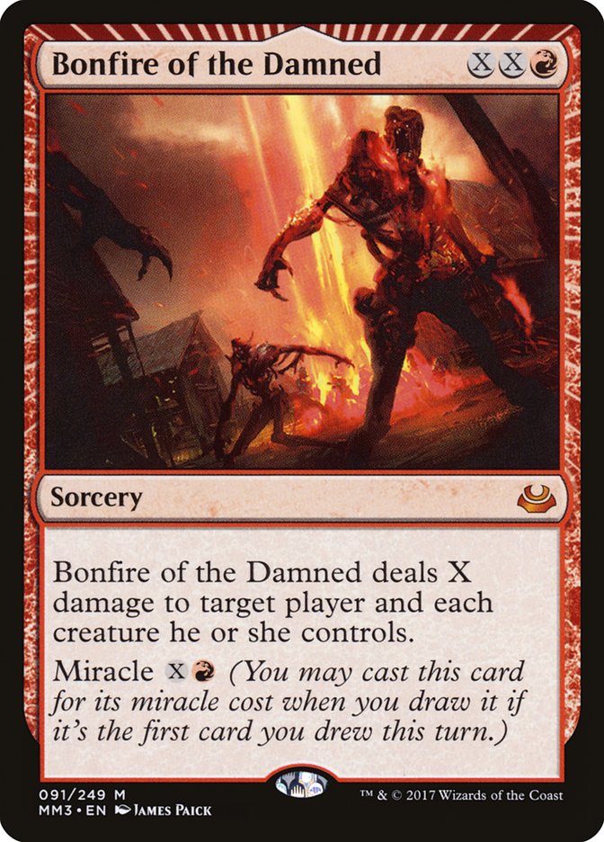 Bonfire of the Damned [Modern Masters 2017] - Magic: The Gathering - Card Brawlers | Quebec | Canada |