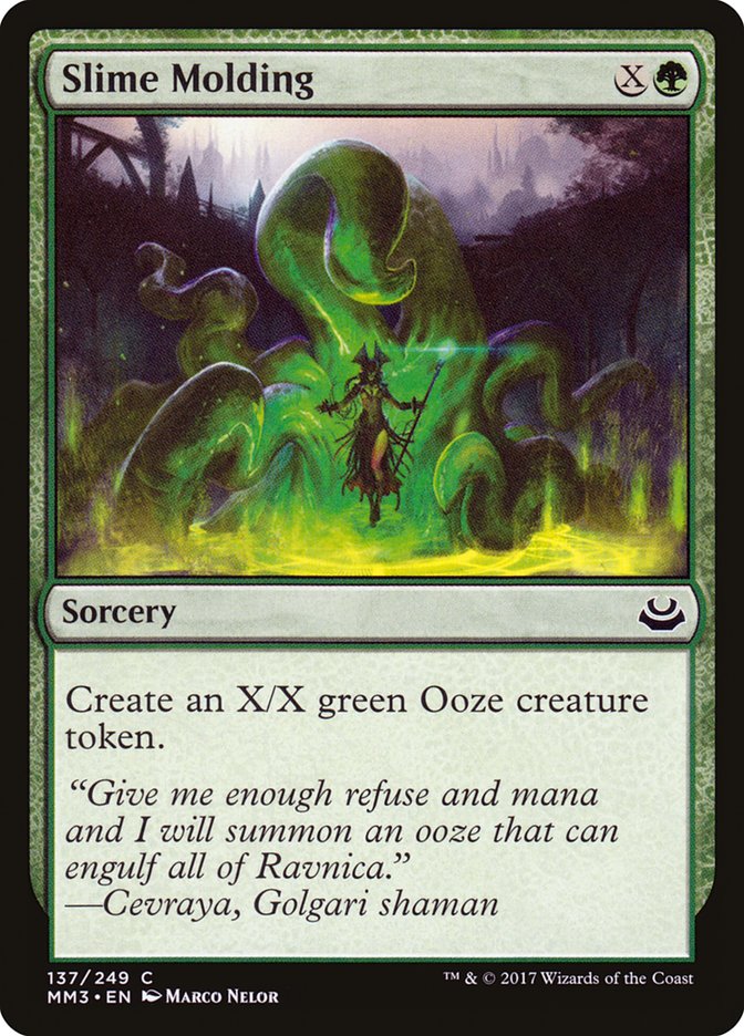 Slime Molding [Modern Masters 2017] - Magic: The Gathering - Card Brawlers | Quebec | Canada |