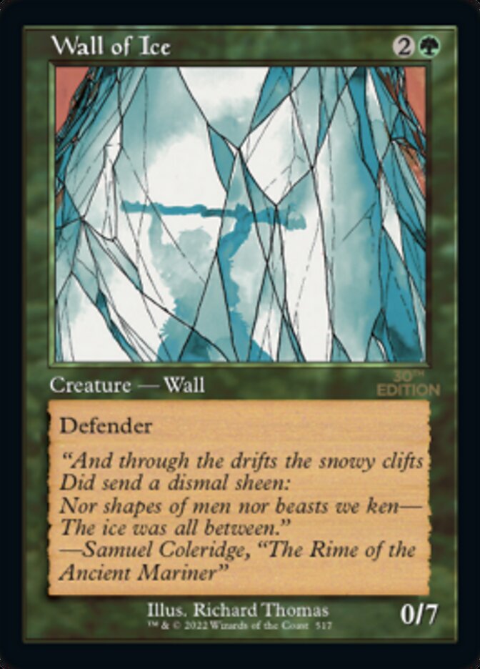 Wall of Ice (Retro) [30th Anniversary Edition] - Magic: The Gathering - Card Brawlers | Quebec | Canada |