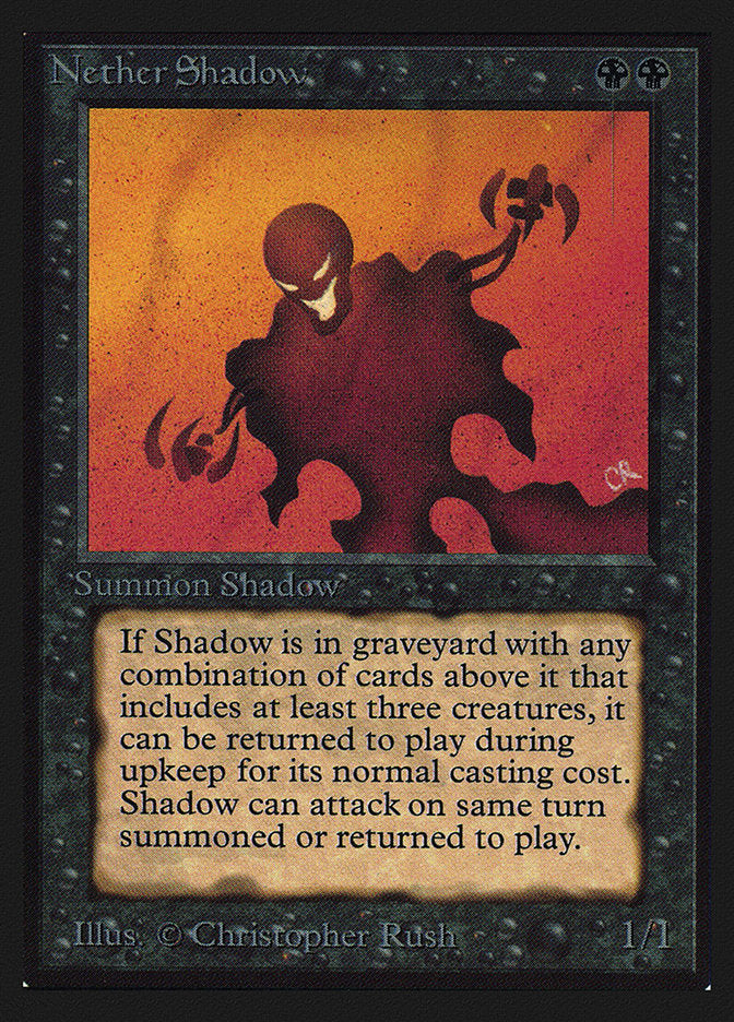 Nether Shadow [International Collectors' Edition] - Magic: The Gathering - Card Brawlers | Quebec | Canada |