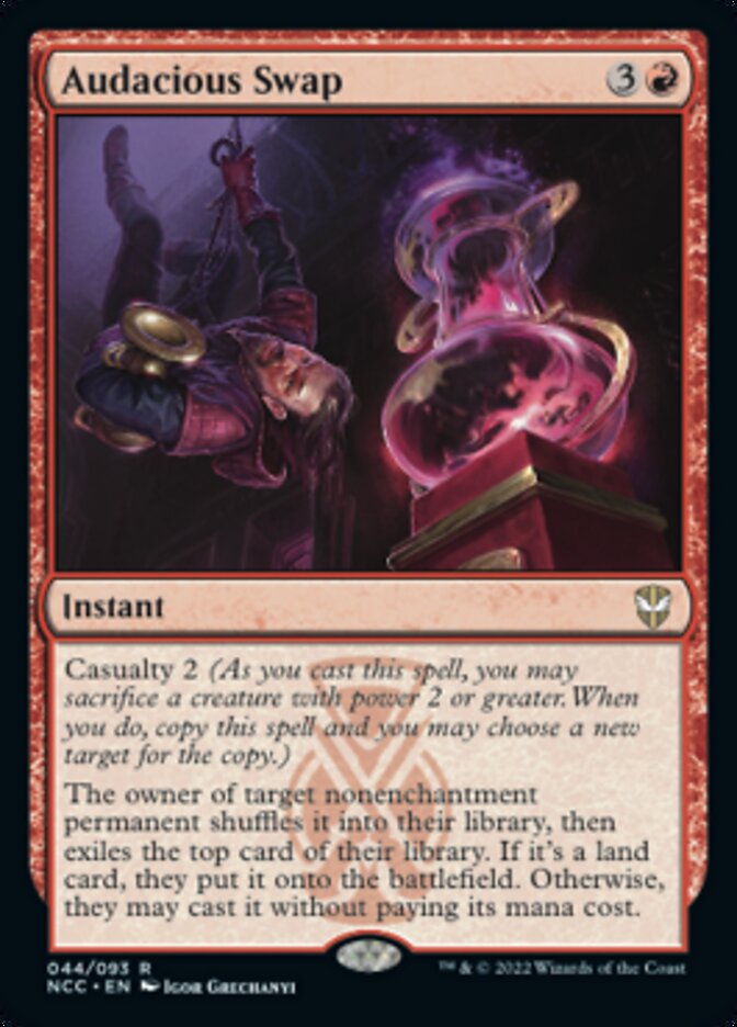 Audacious Swap [Streets of New Capenna Commander] - Magic: The Gathering - Card Brawlers | Quebec | Canada |