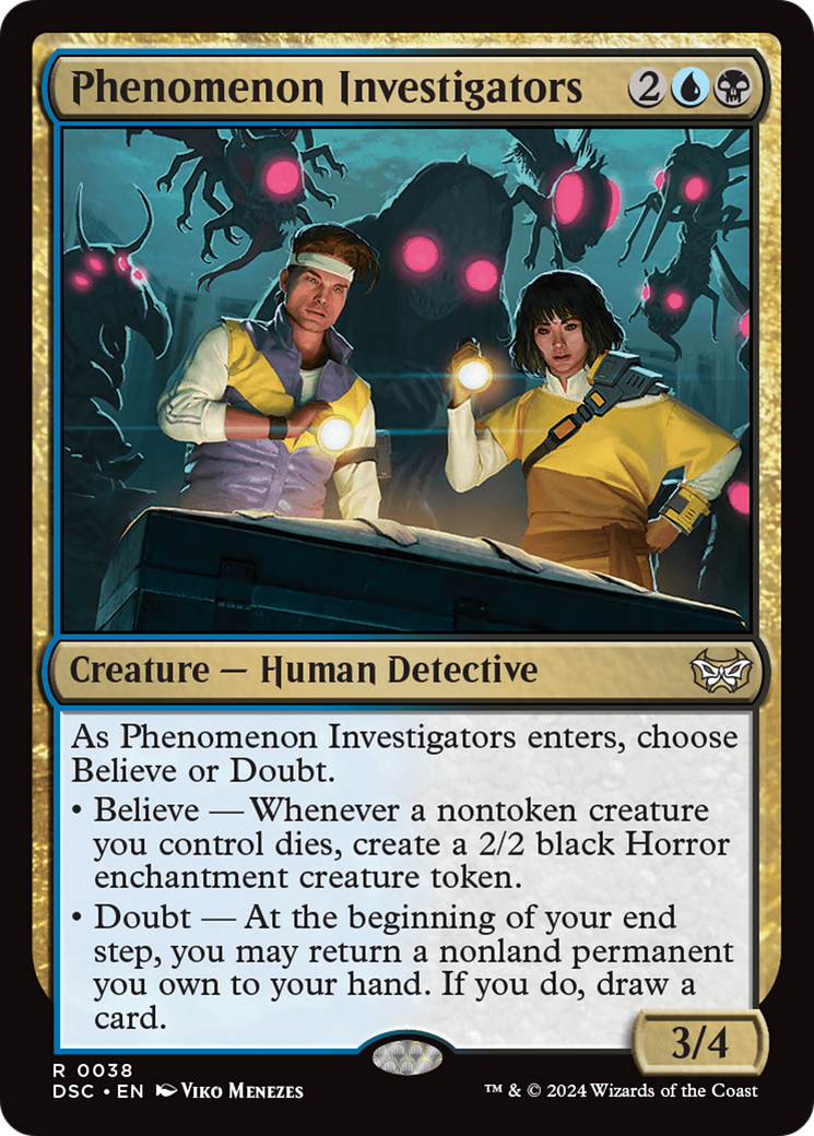 Phenomenon Investigators [Duskmourn: House of Horror Commander] - Magic: The Gathering - Card Brawlers | Quebec | Canada |