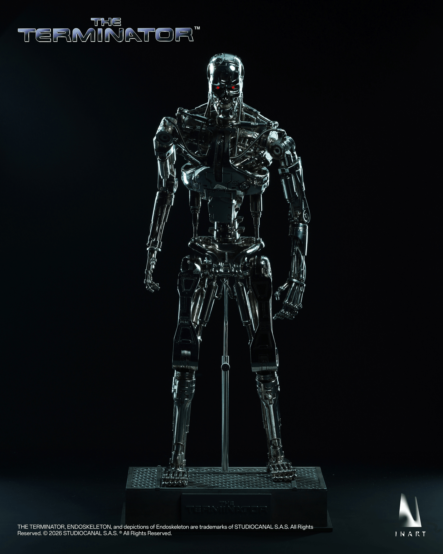 Queen Studios - INART – The Terminator - T-800 Endoskeleton - 1/6 Collectible Figure - (PREORDER)