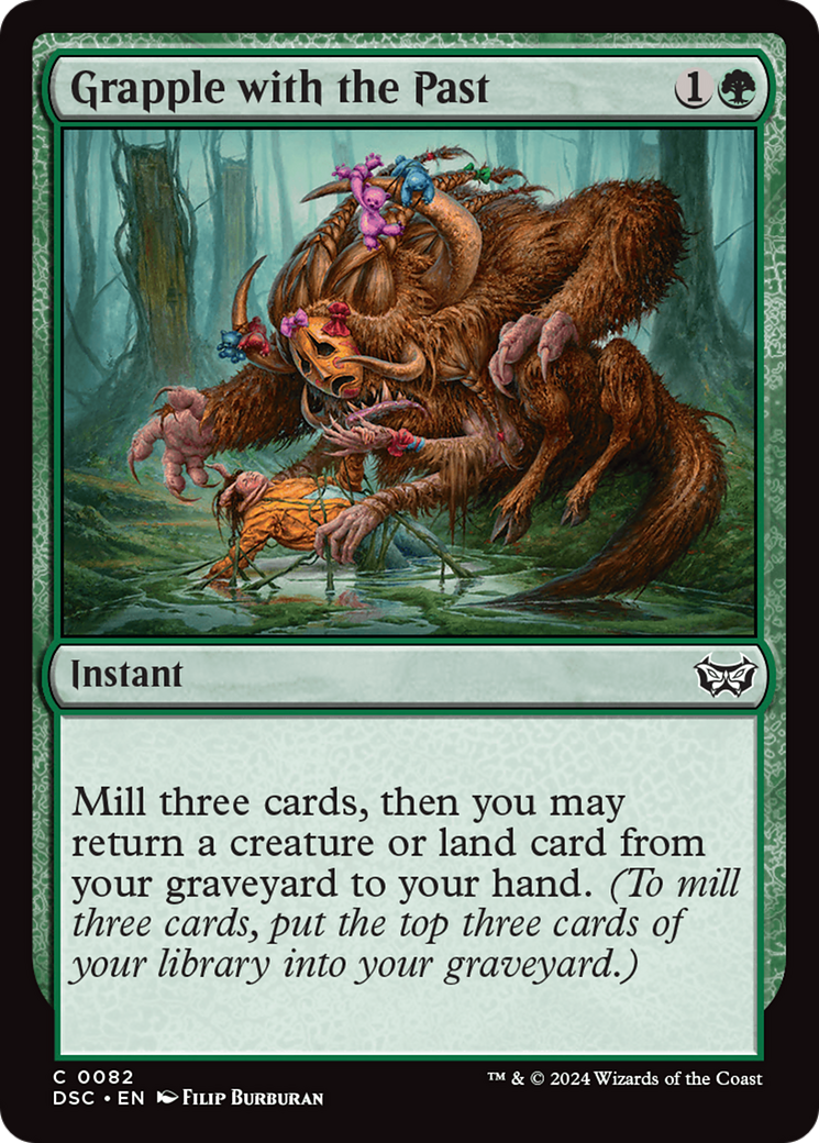 Grapple with the Past [Duskmourn: House of Horror Commander] - Magic: The Gathering - Card Brawlers | Quebec | Canada |