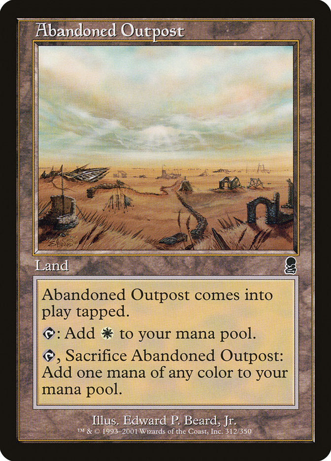 Abandoned Outpost [Odyssey] - Magic: The Gathering - Card Brawlers | Quebec | Canada |
