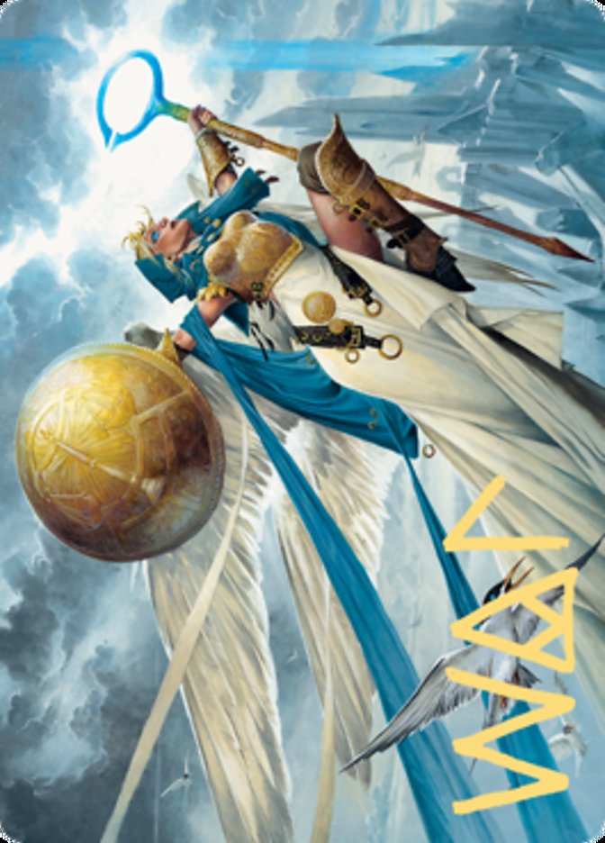 Linvala, Shield of Sea Gate Art Card (Gold-Stamped Signature) [Zendikar Rising Art Series] - Magic: The Gathering - Card Brawlers | Quebec | Canada |