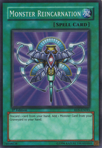 Monster Reincarnation [RDS-EN045] Super Rare - Yu-Gi-Oh! - Card Brawlers | Quebec | Canada |