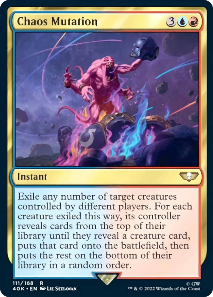 Chaos Mutation [Warhammer 40,000] - Magic: The Gathering - Card Brawlers | Quebec | Canada |