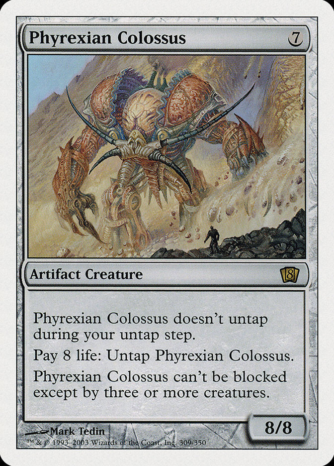 Phyrexian Colossus [Eighth Edition] - Magic: The Gathering - Card Brawlers | Quebec | Canada |