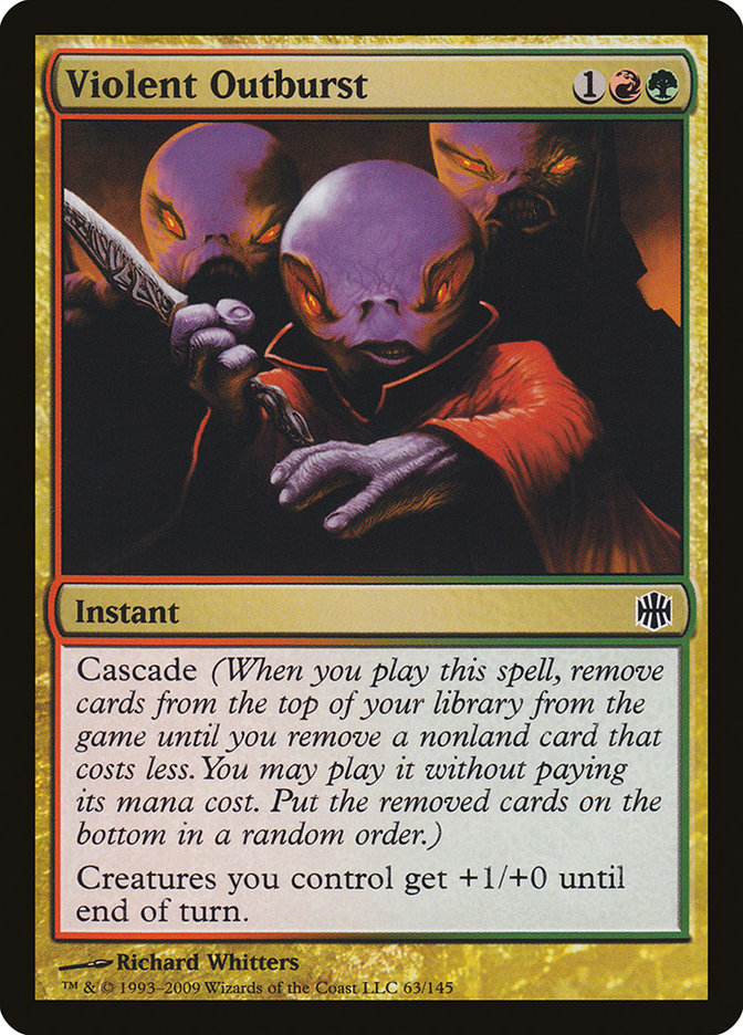 Violent Outburst [Alara Reborn] - Magic: The Gathering - Card Brawlers | Quebec | Canada |