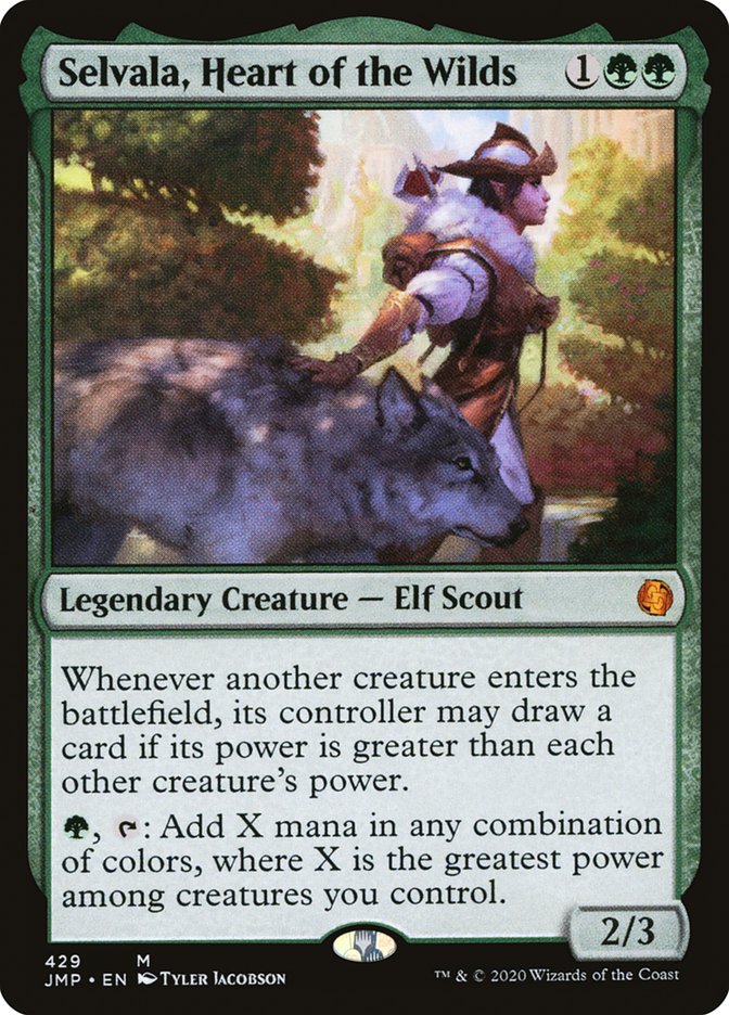 Selvala, Heart of the Wilds [Jumpstart] - Magic: The Gathering - Card Brawlers | Quebec | Canada |