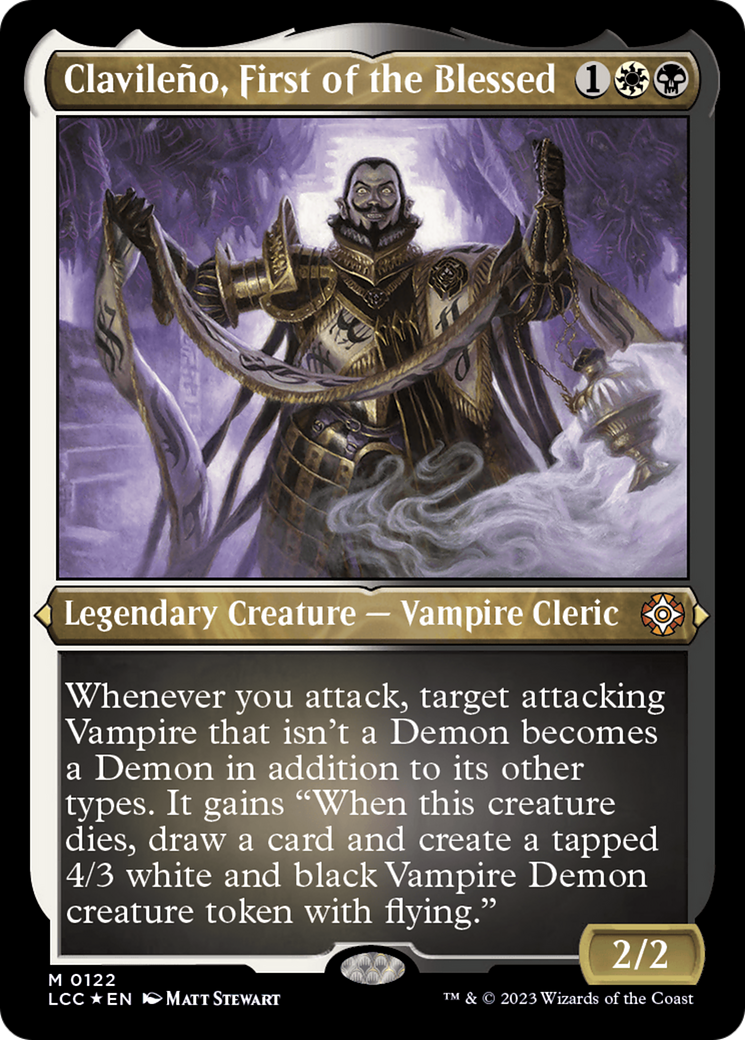 Clavileno, First of the Blessed (Display Commander) [The Lost Caverns of Ixalan Commander] - Magic: The Gathering - Card Brawlers | Quebec | Canada |