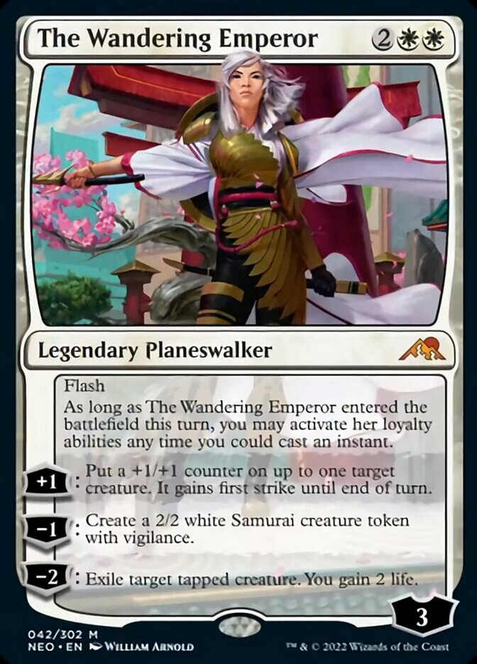 The Wandering Emperor [Kamigawa: Neon Dynasty] - Magic: The Gathering - Card Brawlers | Quebec | Canada |