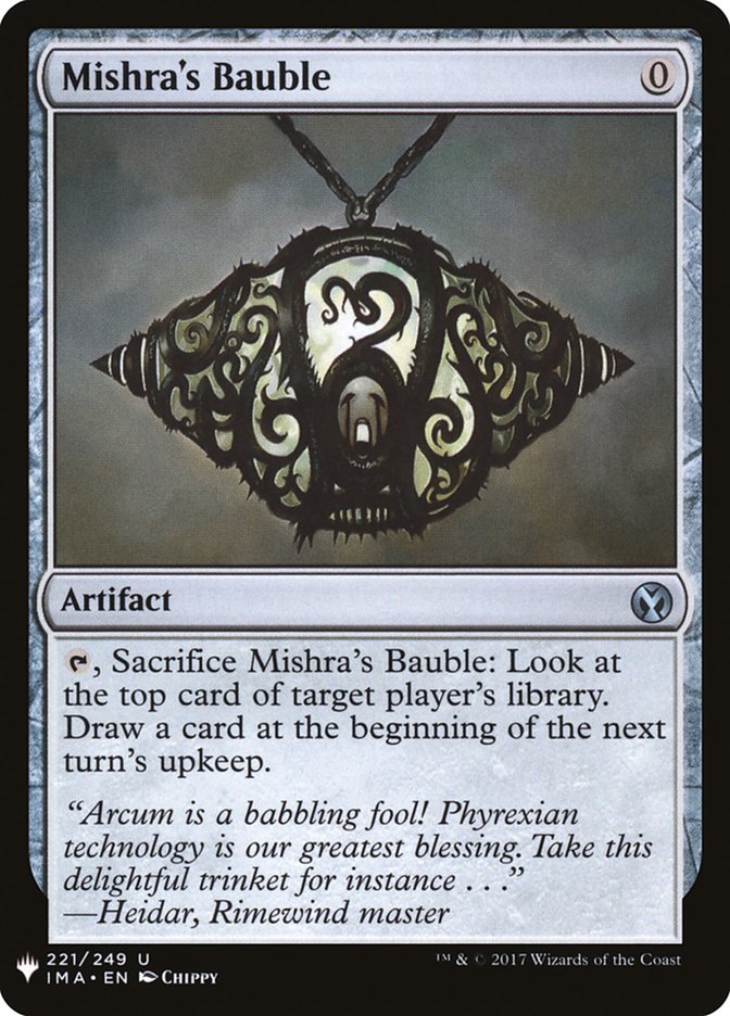 Mishra's Bauble [Mystery Booster] - Magic: The Gathering - Card Brawlers | Quebec | Canada |